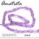 Amatista, facetada 8mm x 5mm