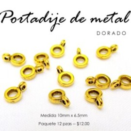 Portadije metálico