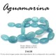 Aguamarina óvalo 18mm x 13mm