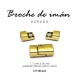 Broche de imán, dorado