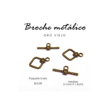 Broche marinero rombo
