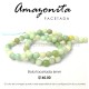 Amazonita bola facetada 6mm