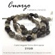 Cuarzo turmalinado, corte irregular 7mmx5mm