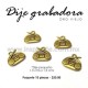 Dije grabadora 1.5 cms x 1.5 cms