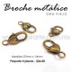 Broche perico corazón 27mm x 14mm
