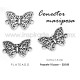 Dije conector mariposa 2cms x 1.5cms