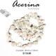 Acerina corazón plateado 8 mm x 7.5 mm