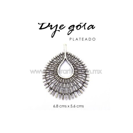 Dije gota 6.8 cms x 5.6 cms
