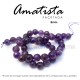Amatista bola facetada 8mm