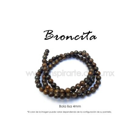 Broncita bola lisa 4mm