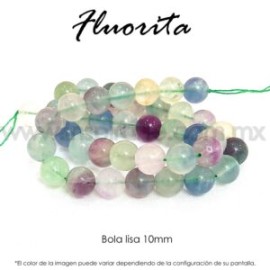 Fluorita bola lisa 10mm