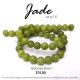 Jade, bola lisa 8mm