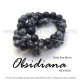 Obsidiana nevada, bola lisa 8mm