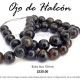 Ojo de halcón, bola lisa 10mm