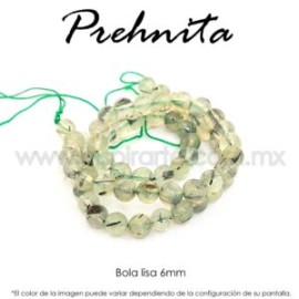 Prehnita bola lisa 6mm