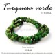 Turquesa Verde bola lisa 4 mm